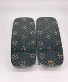 Geta | HONTSUGARU BLACK x GREEN Japanese Traditional Shoes | Womens Shoes