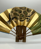 Sensu | OSHIDORI & KAME Traditional Japanese Fan | Collectors item