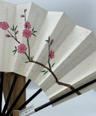 Sensu | HINA DOLL & PLUM BLOSSOM Traditional Japanese Fan | Collectors item