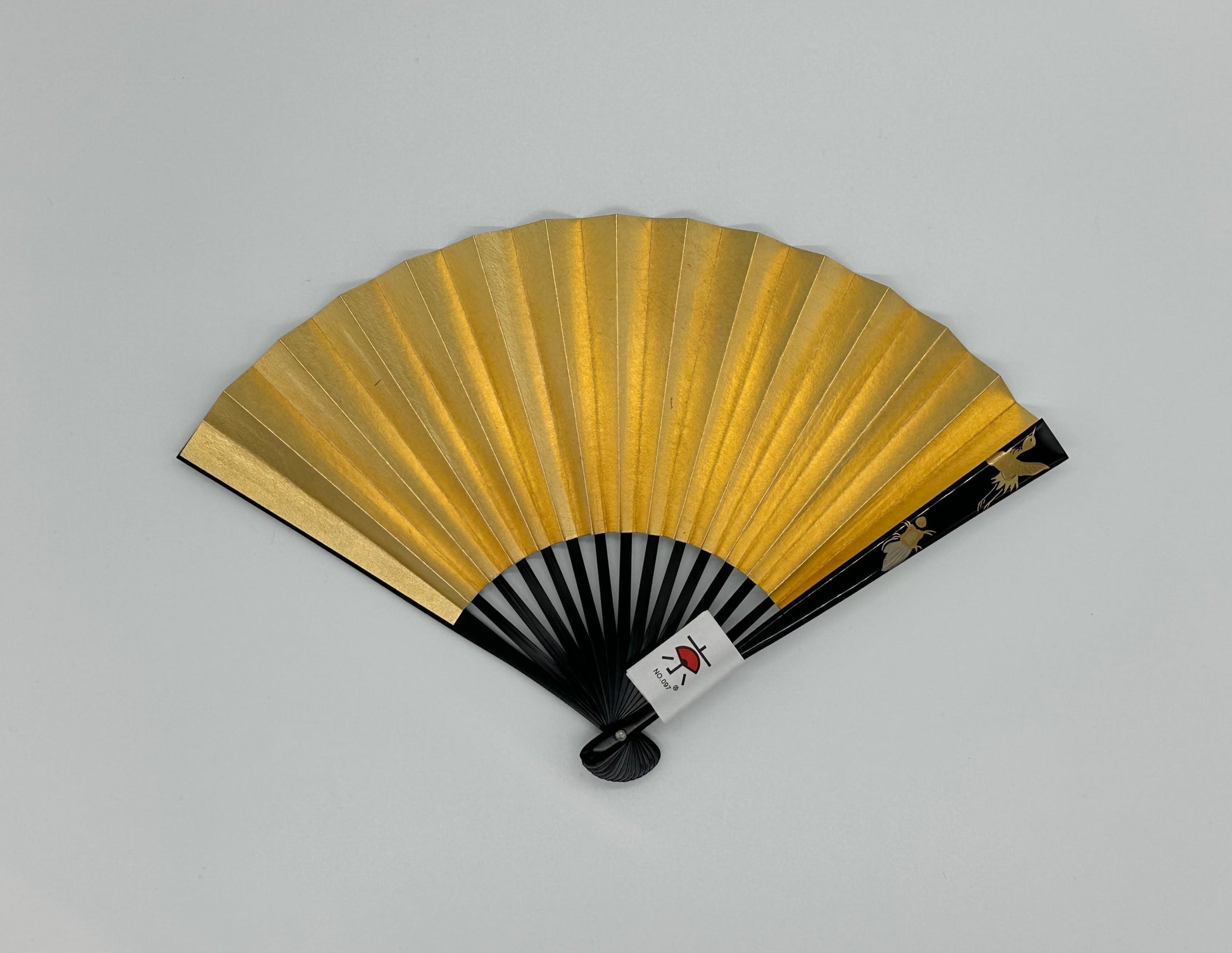 Sensu | MAKIE TSURU KAME Traditional Japanese Fan | Collectors item