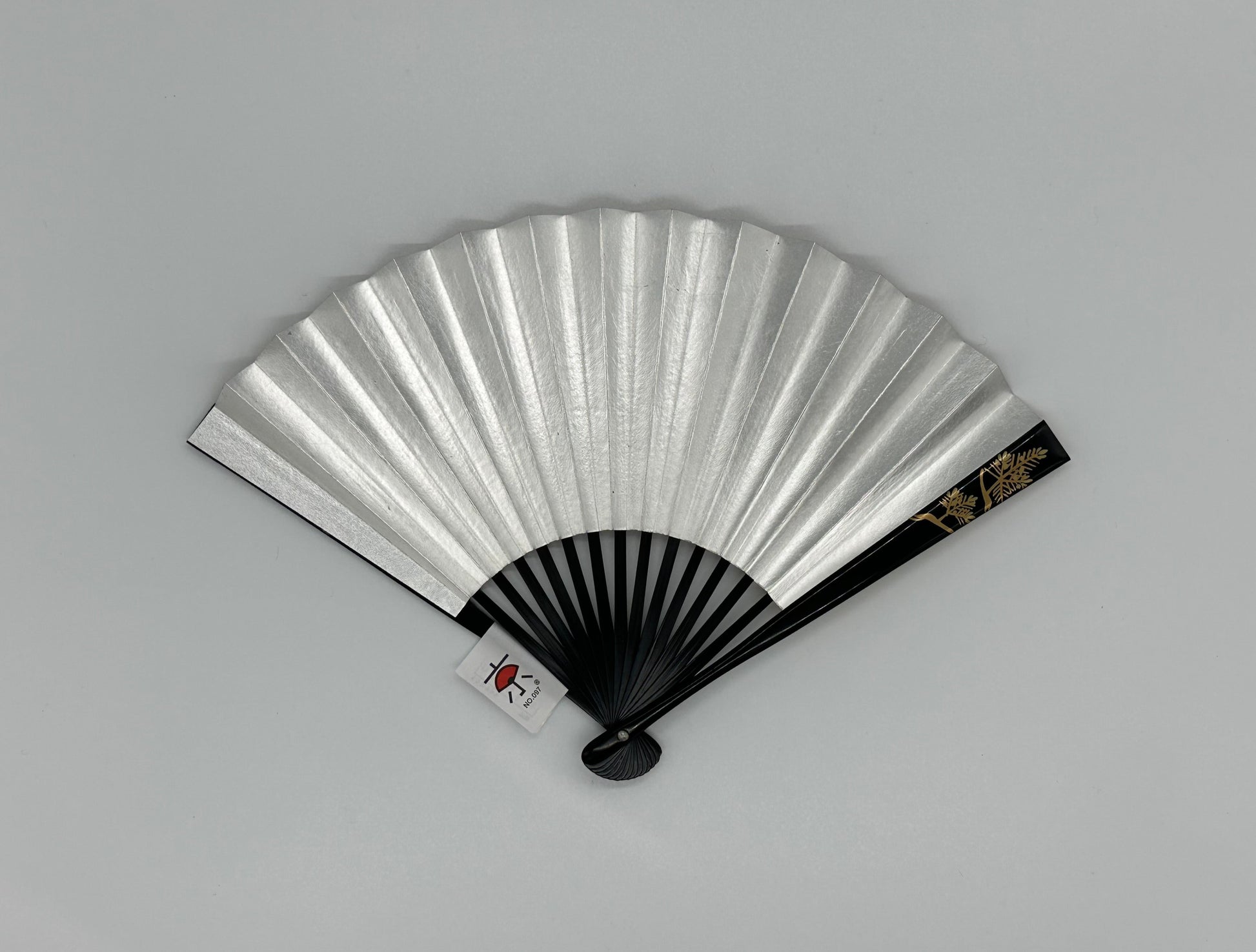 Sensu | MAKIE TSURU KAME Traditional Japanese Fan | Collectors item