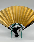 Sensu | MAKIE TSURU KAME Traditional Japanese Fan | Collectors item