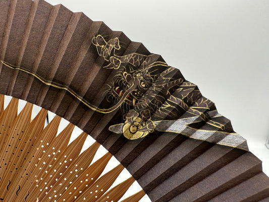 Sensu | THUNDER DRAGON Traditional Japanese Fan | Collectors item