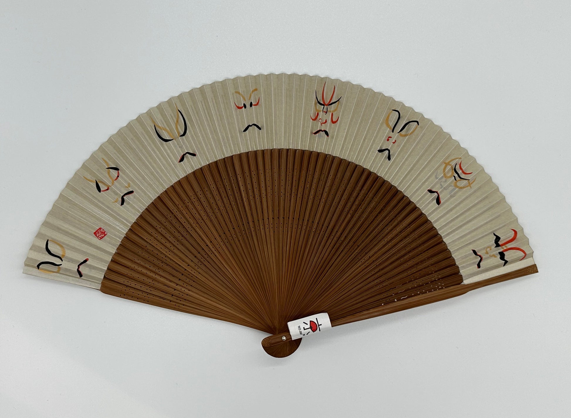 Sensu | KABUKI KUMADORI Traditional Japanese Fan | Collectors item