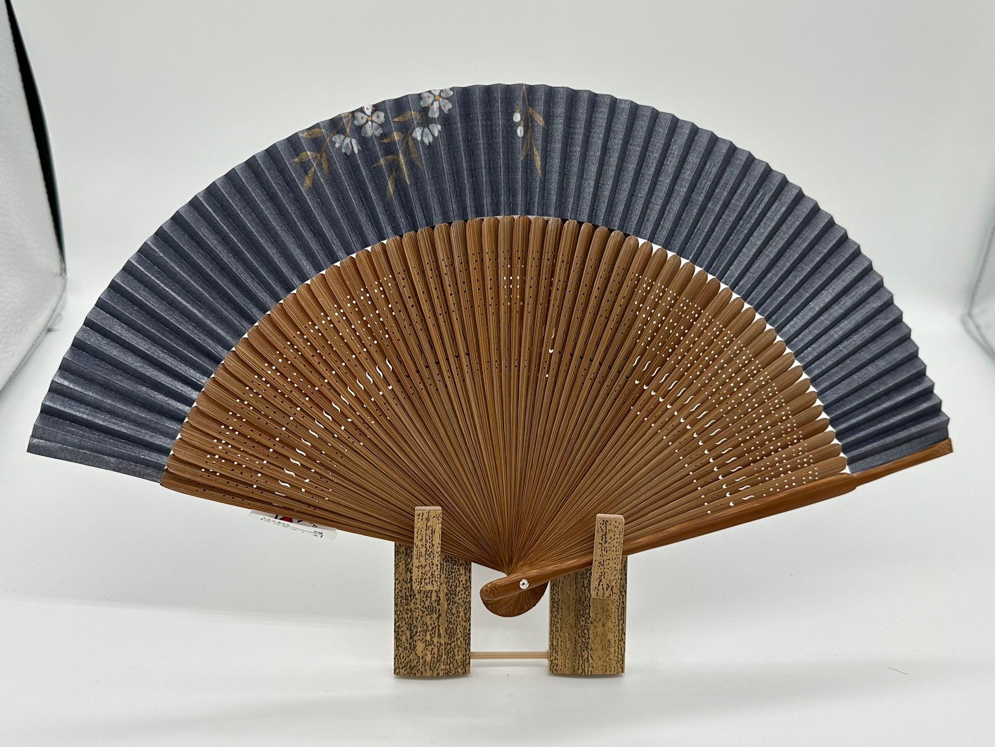 Sensu | INDIGO SAKURA Traditional Japanese Fan | Collectors item